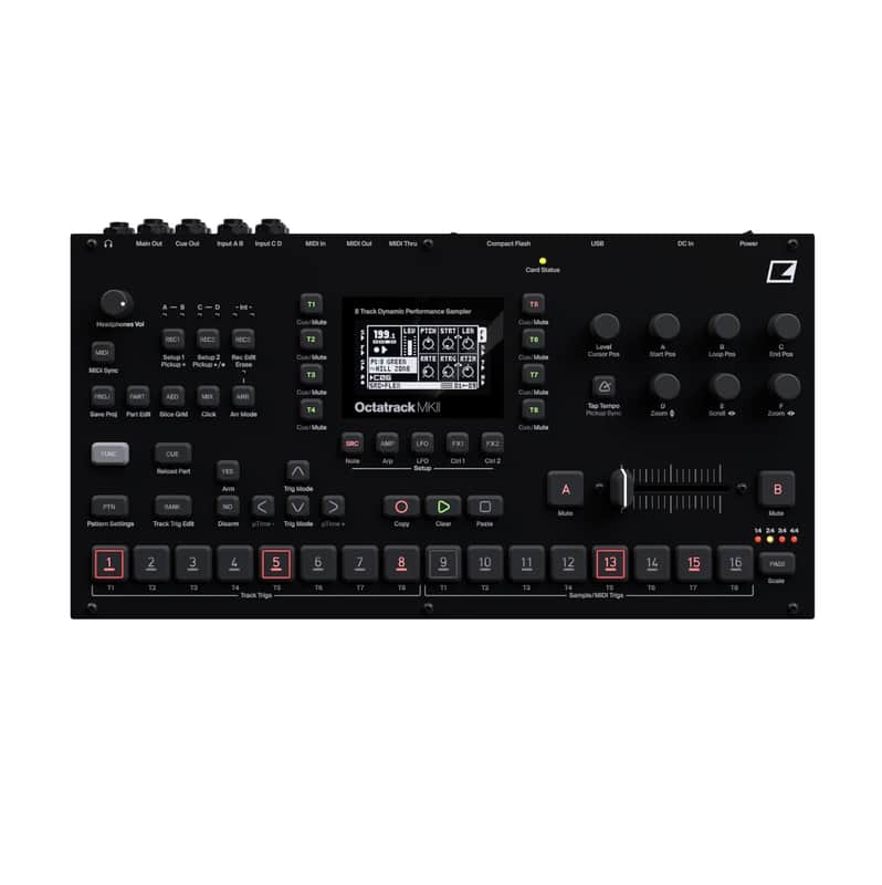 Elektron Octatrack MKII Desktop Sampler Sequencer, Black Edition image 1