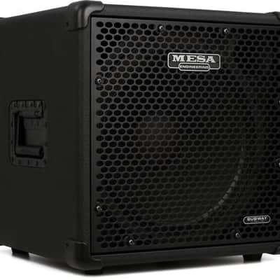 Mesa/Boogie Subway 1 x 15-inch 400-watt 8-ohm Bass Cabinet - Black Bronco with Black Metal Grille image 2