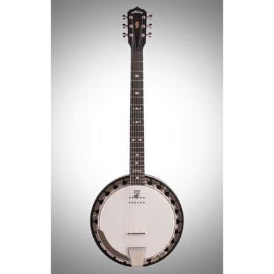 Deering Boston Acoustic-Electric 6-String Resonator Banjo Guitar (with Case) image 2