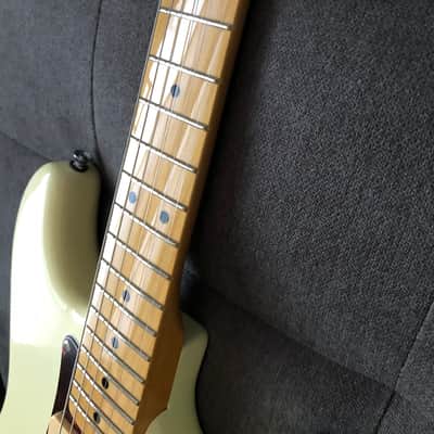 Priced Dirt Cheap! P90 Loaded Custom SX Strat W/ Fender SRV Neck Radius & Clapton Classic Vibe image 4