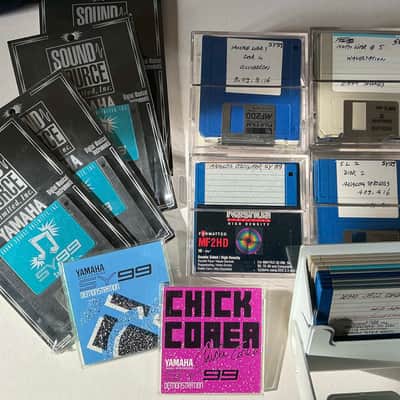 YAMAHA SY99 Extensive sound library