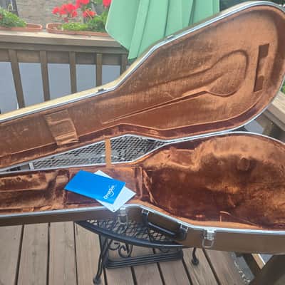 Ovation Vintage Brown Deep Bowl Acoustic Guitar case 70's - Nice One image 2