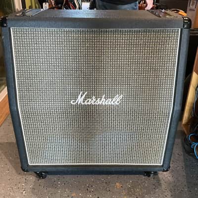 Marshall  LEAD 4x12 Cabinet 1982A 1970's w/ Amp Cover image 1