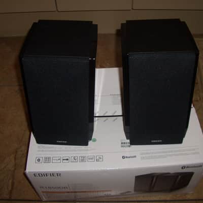 Edifier R1850DB Active Bookshelf Speakers with Bluetooth 2017 - Present - Black image 2