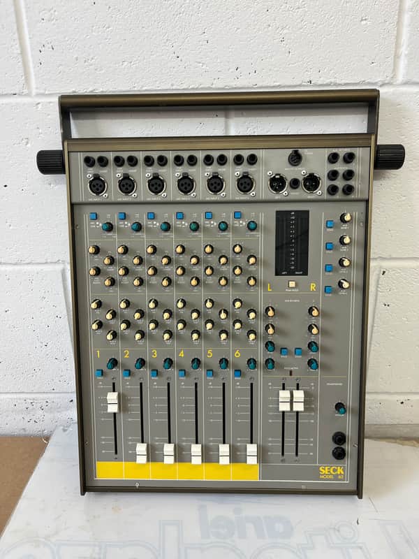 Seck model 6-2, vintage analogue 6 channel mixer image 1