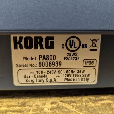 Korg Pa800 61 key professional arranger keyboard image 7
