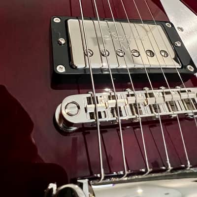 ESP  Super V  George Lynch Custom Shop BRAHMA 2006 - STBC See Thru Black Cherry Rare ! image 10