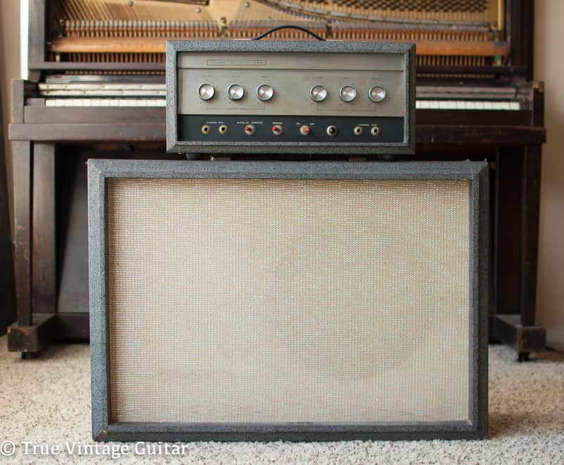 Silvertone Model 1483 23-Watt 1x15 Bass / Guitar Piggyback image 1