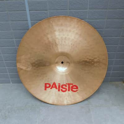 PAISTE 2002 Heavy Ride 20" | Classic Red Label | Powerful Rock Ride | Used image 3
