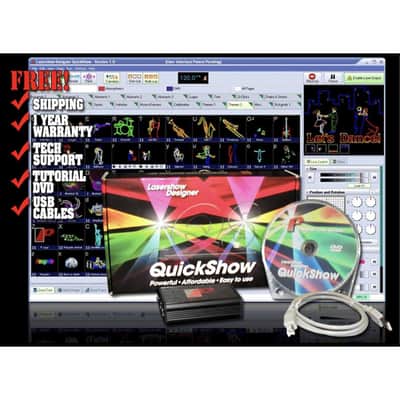 Pangolin QuickShow FB3 Laser Control Software with ILDA Interface image 3