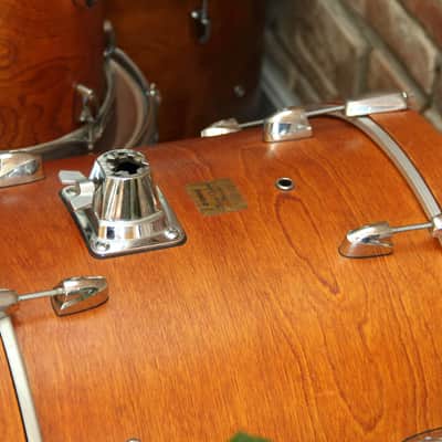 Yamaha Birch Custom Absolute - natural vintage 5pc drumset image 13