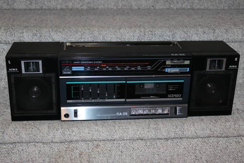 Vintage Aiwa CA-25 Stereo Cassette Player - Boom Box - No Tariffs image 1