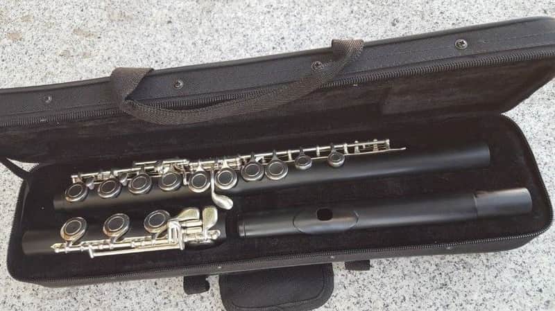 BerkeleyWind 17 Keys Low B Black ABS Wooden tone Flute w " never Leak" pads image 1
