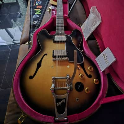 Gibson Custom Shop 1959 ES-335 B.B. King «Live at the Regal» - Murphy Lab Aged – Argentine Grey Sunburst image 1