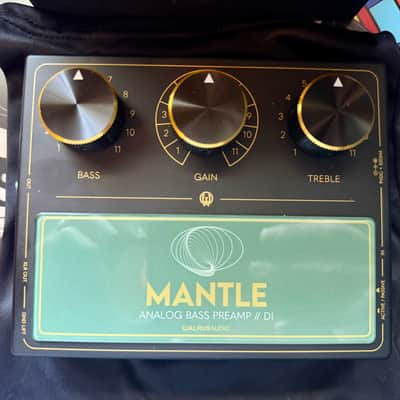 Walrus Audio Mantle Analog Bass Preamp / DI 2026 - Present - Black / Green image 1