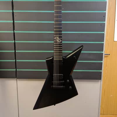 Solar E2.7C 2020 Carbon Black Matte 7 String Electric Guitar image 1