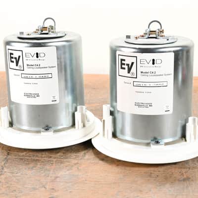 Electro-Voice (EV) EVID C4.2 4" 2-Way Coaxial Ceiling Loudspeaker (PAIR) CG01F31 image 10