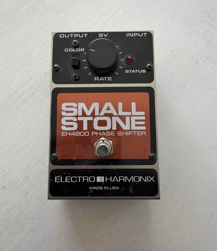 Electro-Harmonix Small Stone EH4800 Phase Shifter V3 1979 - 1982 - Black/Orange image 1