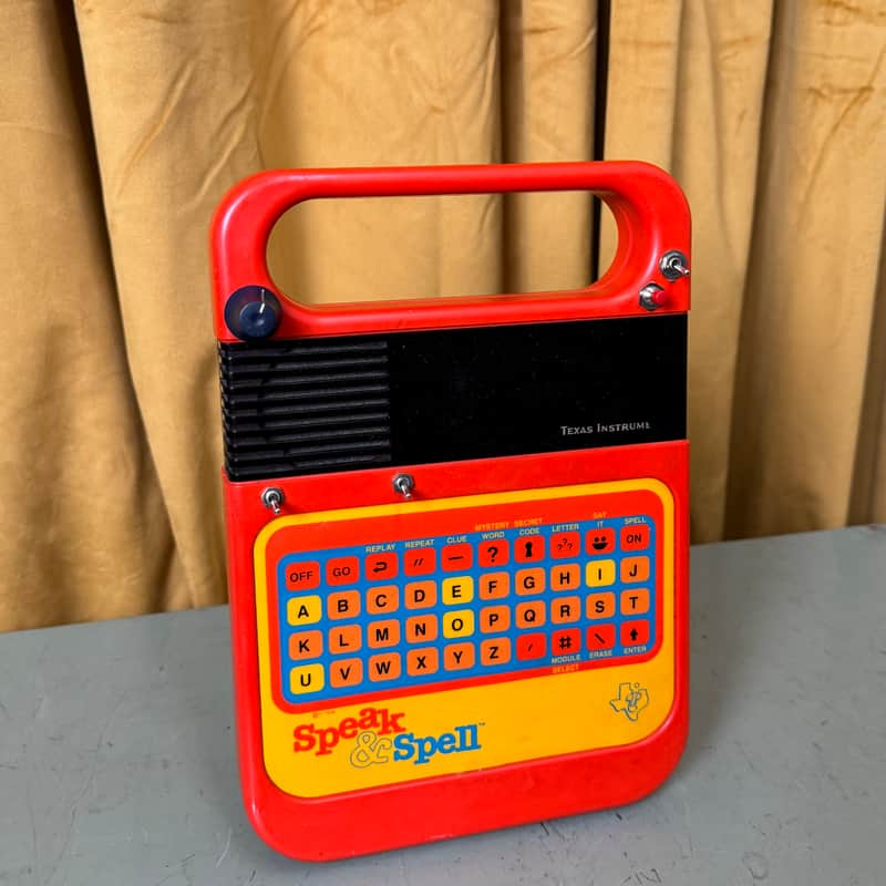 Texas Instruments Circuit Bent Speak and Spell 1980s image 1