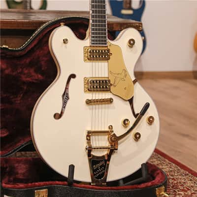 GRETSCH Falcon Center Block LTD Double-Cut Vintage White image 1