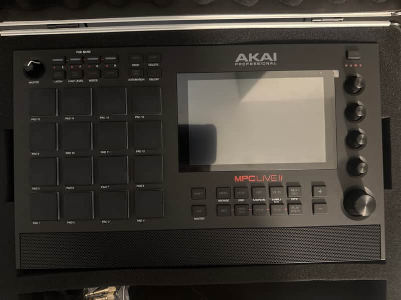 Akai MPC Live II Standalone Sampler / Sequencer 2020 - Present - Black (bundle with Analog Hardshell Case) image 1