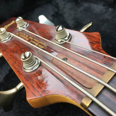 Mint 1981 Aria Pro II SB-900 Matsumoku 4 String Bass in Walnut Perfect image 22