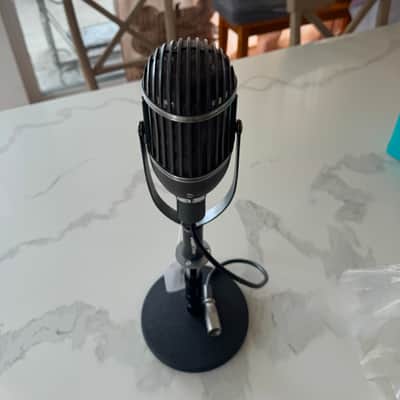 Altec 639A "Birdcage" Dual-Element Multipattern Microphone 1950s - Black image 3