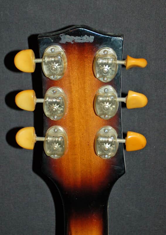 Kawai Electric Archtop Guitar Tuners Chrome/Pearloid image 1