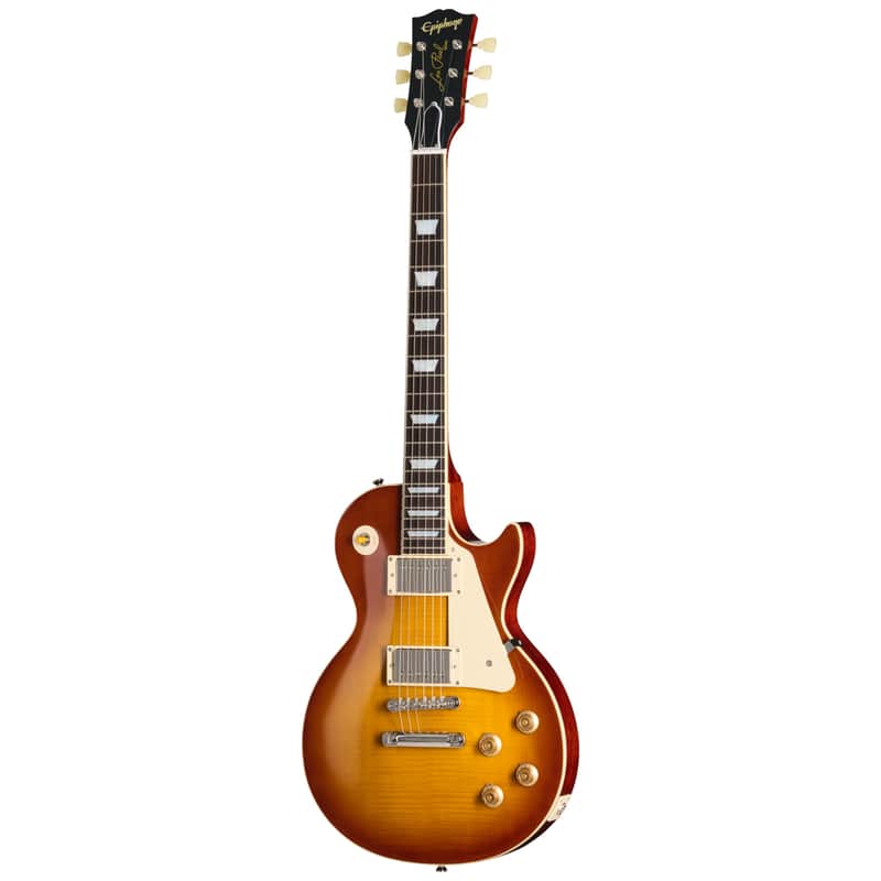 Epiphone 1959 Les Paul Standard Reissue Golden Poppy Burst - Single Cut Electric Guitar image 1