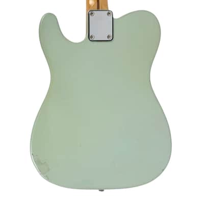 1987 Squier E Series Nahsville Telecaster MIJ Japan green image 9
