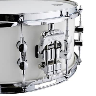 Sonor SQ1 14" x 6.5" Snare Drum - Satin Pure White image 2