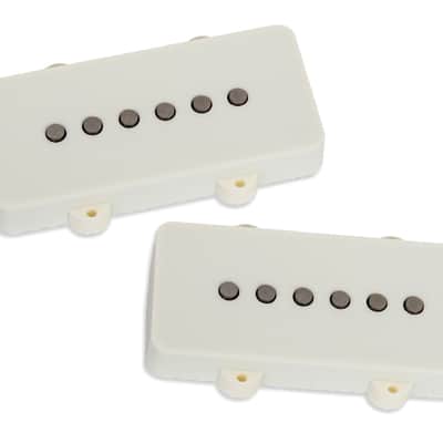 Seymour Duncan Jazzmaster Silencer Hot pickup set - parchment image 1