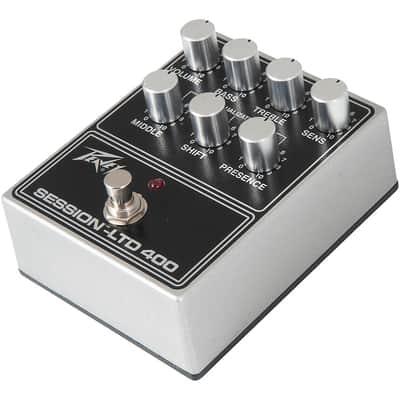 Peavey Session-LTD 400 Preamp Pedal Regular Black and White image 6