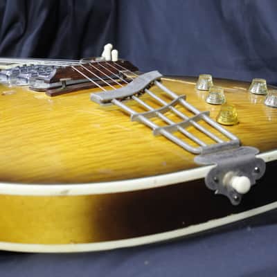 1960's Harmony H75 USA Made Vintage Maple Hollow-Body w/DeArmond & HSC image 7