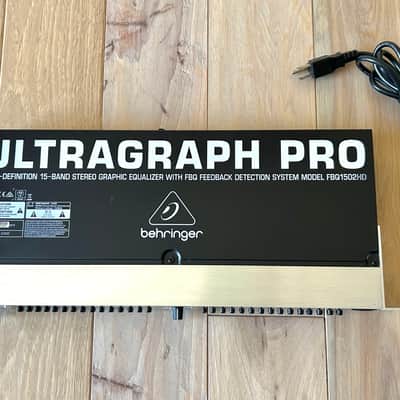 Behringer Ultragraph Pro FBQ1502 15-Band EQ image 2