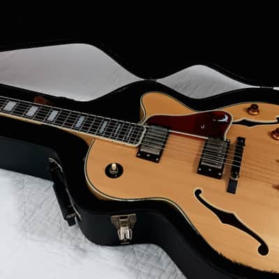 90s Epiphone Joe Pass Emperor I — Rare Early Deep Body Spec (Samick MIK) w/ OHSC - Gorgeous Natural Finish 1990s Natural image 1