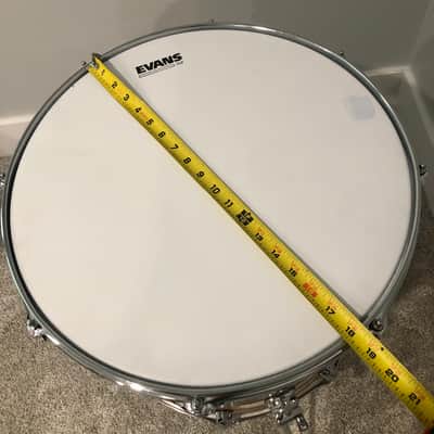 SJC Custom Drums 18” Paramount Floor Tom 2018 - Tuxedo Silver image 5