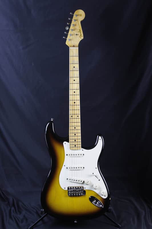 Fender Custom Shop 1956 Stratocaster Relic 2-Tone Sunburst 2002 w/OHSC & COA image 1