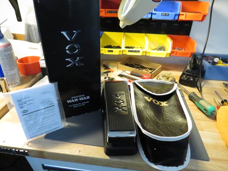 Vox V847 Wah Wah Pedal with 9V Jack 2007 - Present - Black / Chrome image 1