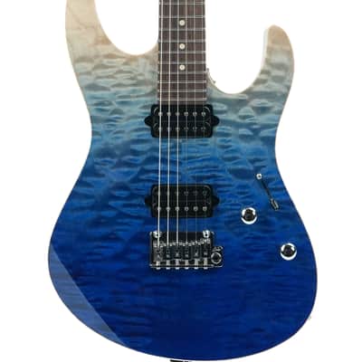 Suhr Modern Set-Neck Limited Edition 2024 Blue Fade image 1