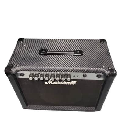 Marshall MG Carbon Fiber MG30CFX 2-Channel 30-Watt 1x10" Solid State Guitar Combo 2011 - 2018 - Black Carbon Fiber image 2