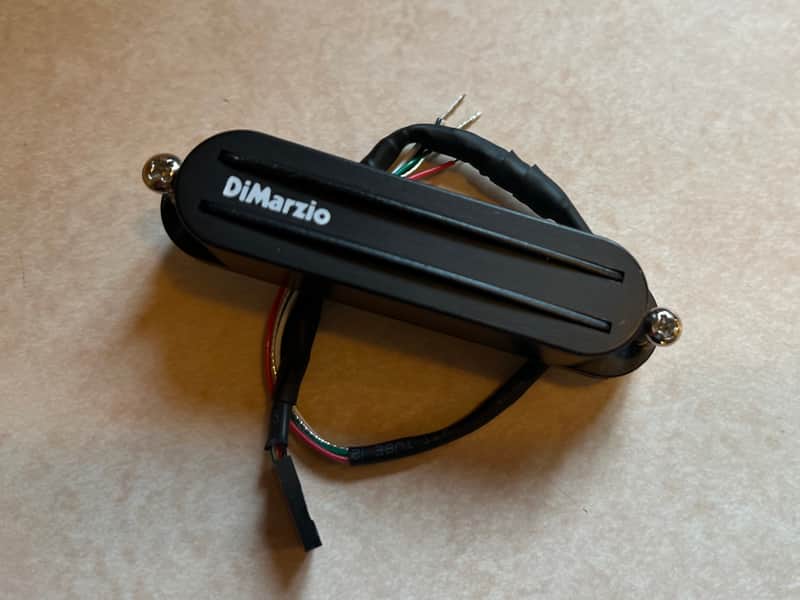 DiMarzio DP181BK Fast Track 1 Single Coil-Sized Humbucker (4-Conductor): image 1