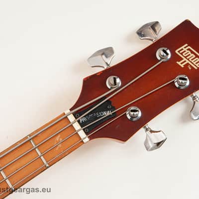 Hondo II Professional H-1015 Walnut - Made in Japan - Medium Scale bass image 5