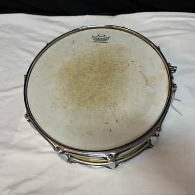 Remo Pearl Custom Alloy SensiTone SNARE Drum Coated Ambassador - Brass Shell - Used image 2