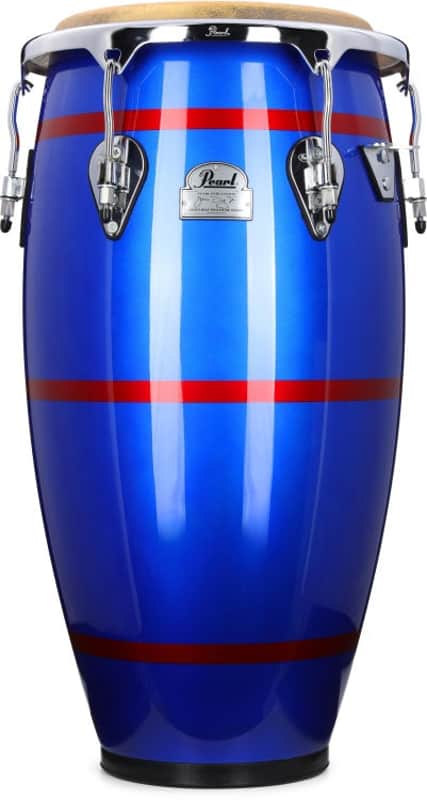 Pearl Jesús Díaz Signature Tumba - Deep Blue with Coral Red Stripes image 1