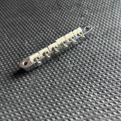 1965 Gibson ABR-1 Chrome Bridge w/Plastic Saddles image 2