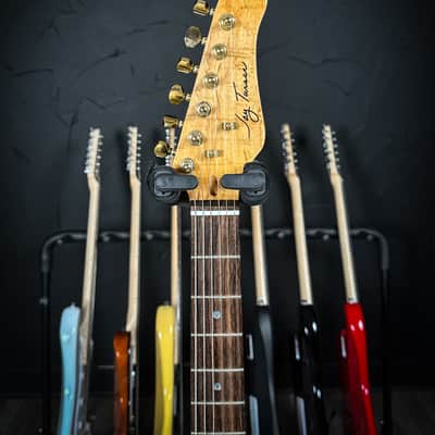 Jay Turser JT-300QMT Electric Guitar - Natural image 4