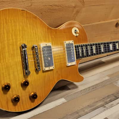 Tokai LS150 3A Flamed Top Vintage Honey Burst Nitro (Made In Japan) image 1