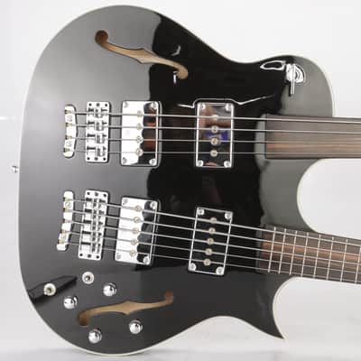 2011 Warwick Custom Shop Starbass SC Double Neck Bass Leland Sklar #38745 image 1