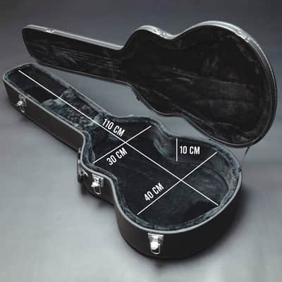 Lindo Neptune V2 Bass Guitar Hard Case | Plush Lined | Lockable - Black (Guitar Not Included) image 2